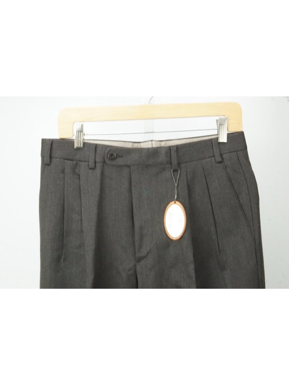 Zanella Johnny Brown Wool Mens Dress Pants Sz 48 EU BRAND NEW